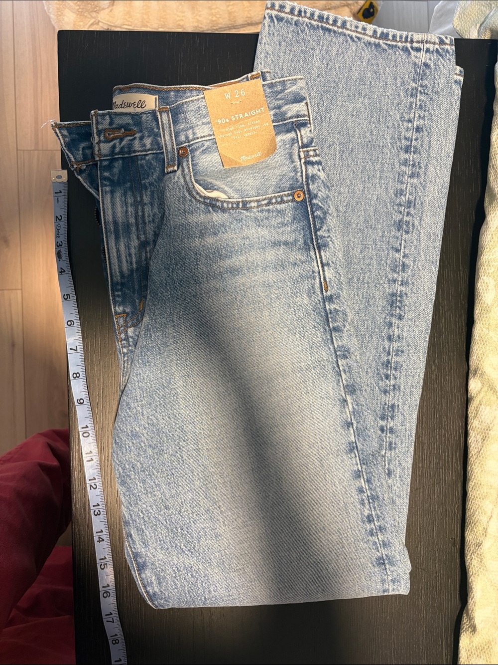Madewell Light Blue 90s Straight Leg Jeans